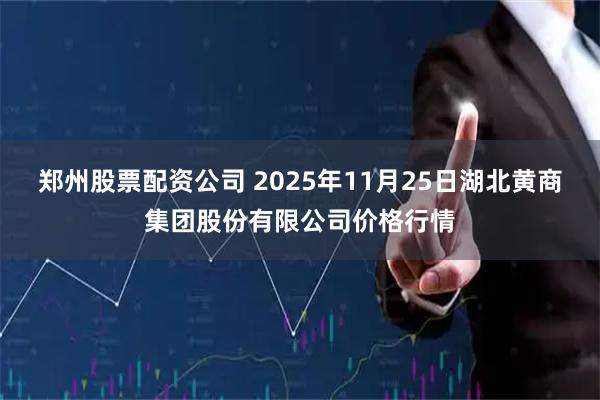 郑州股票配资公司 2025年11月25日湖北黄商集团股份有限公司价格行情